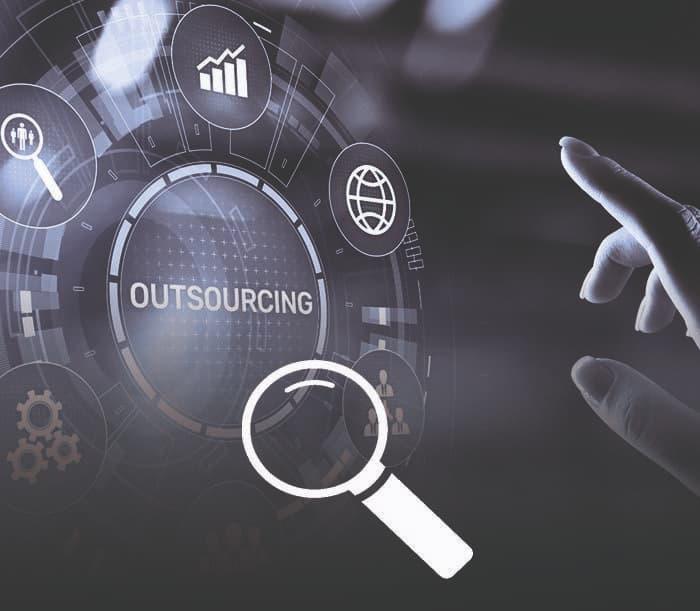 Outsourcing on-site services