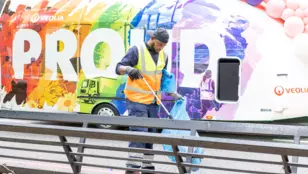 Veolia Pride 2025 clean up