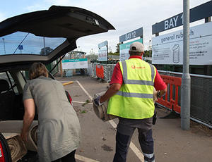 Veolia nottinghamshire household waste recycling centre