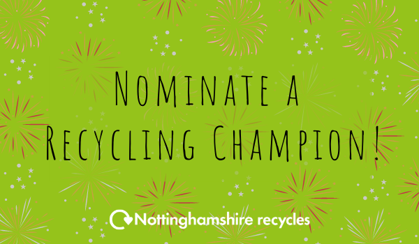 Nominate a recycling champion