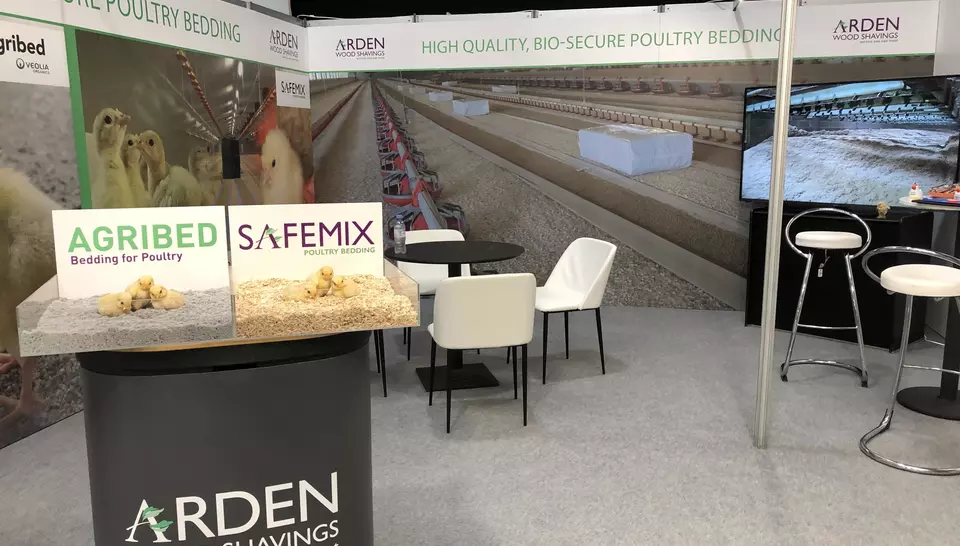 Arden poultry fair event stand