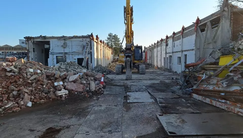 Building demolition and rubble 