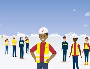 Alex and the Veolia Hazardous Waste Team