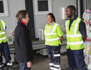 Princess royal visit