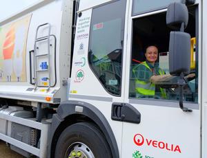 veolia lorry driver