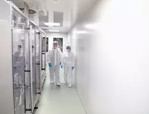 lab workers