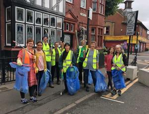 litter picking 