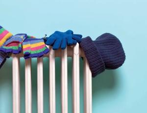 hats on radiator 