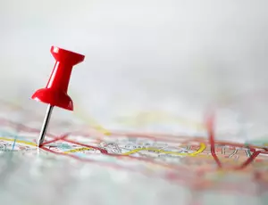 pin in map 