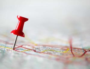 pin in map 