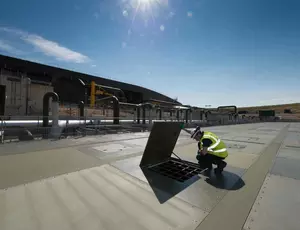a man working 