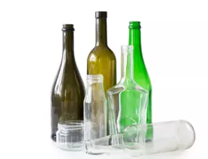 Glass bottles and jars