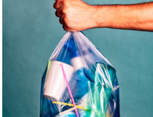 Bagged recyclables