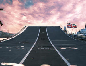 a plane run way 