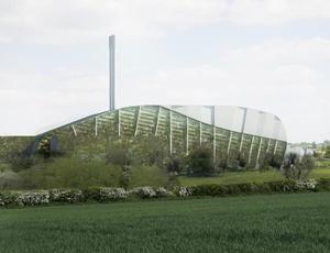 a modern building 