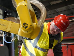 Southwark facility robotic arm in use