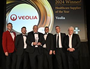 Veolia wins the Healthcare Supplier of the Year award