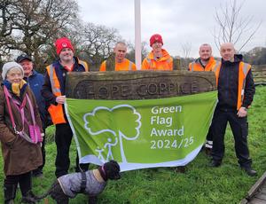 Hope Coppice’s ‘Best of the Best’ Green Flag Award 