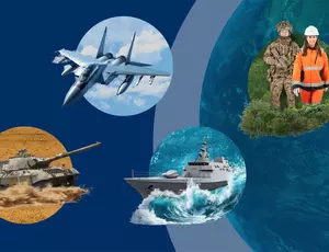 Defence sector banner