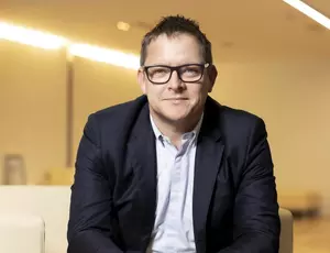 Portrait photo of Richard Kirkman Veolia's new CEO