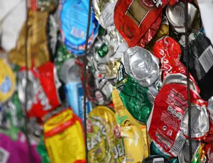 Packaged soft drink cans