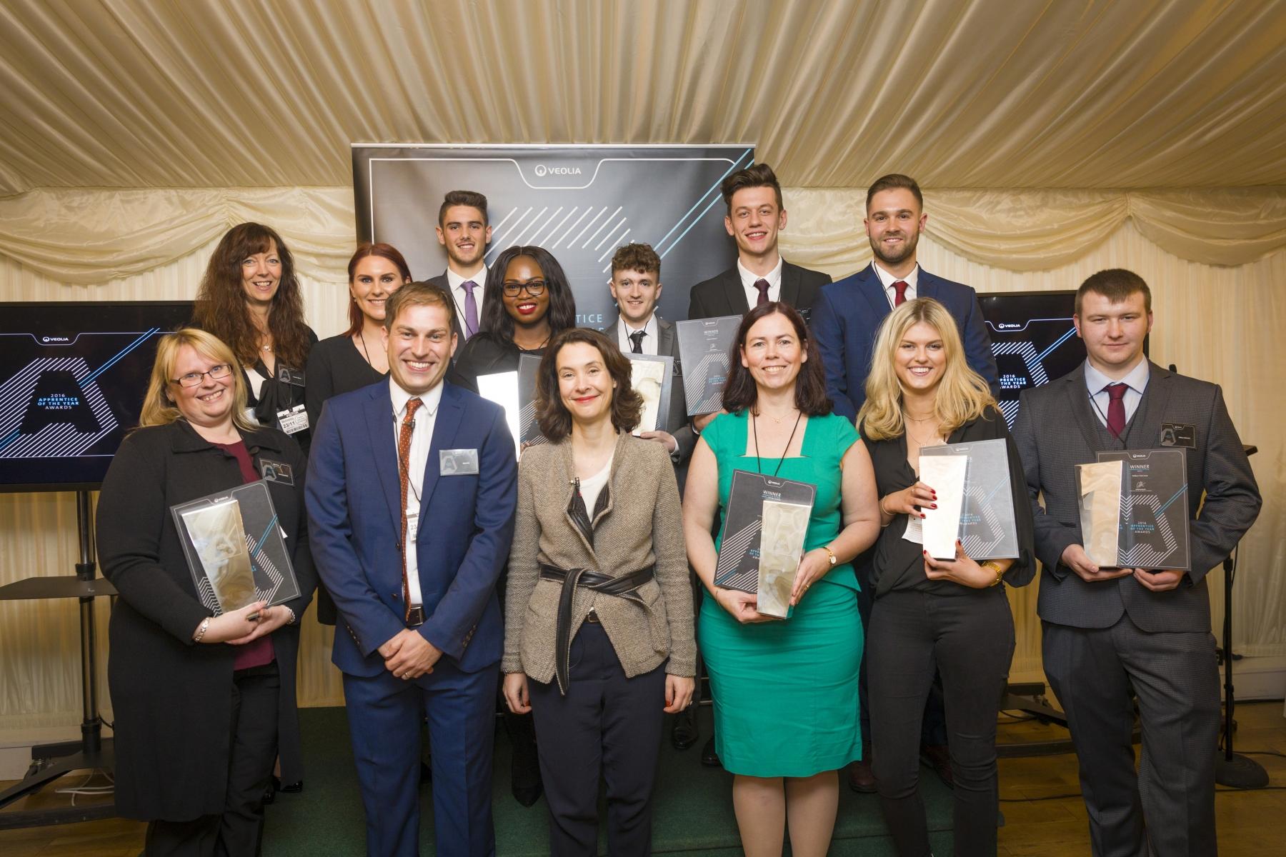 Veolia UK | The Apprentice of the Year winners