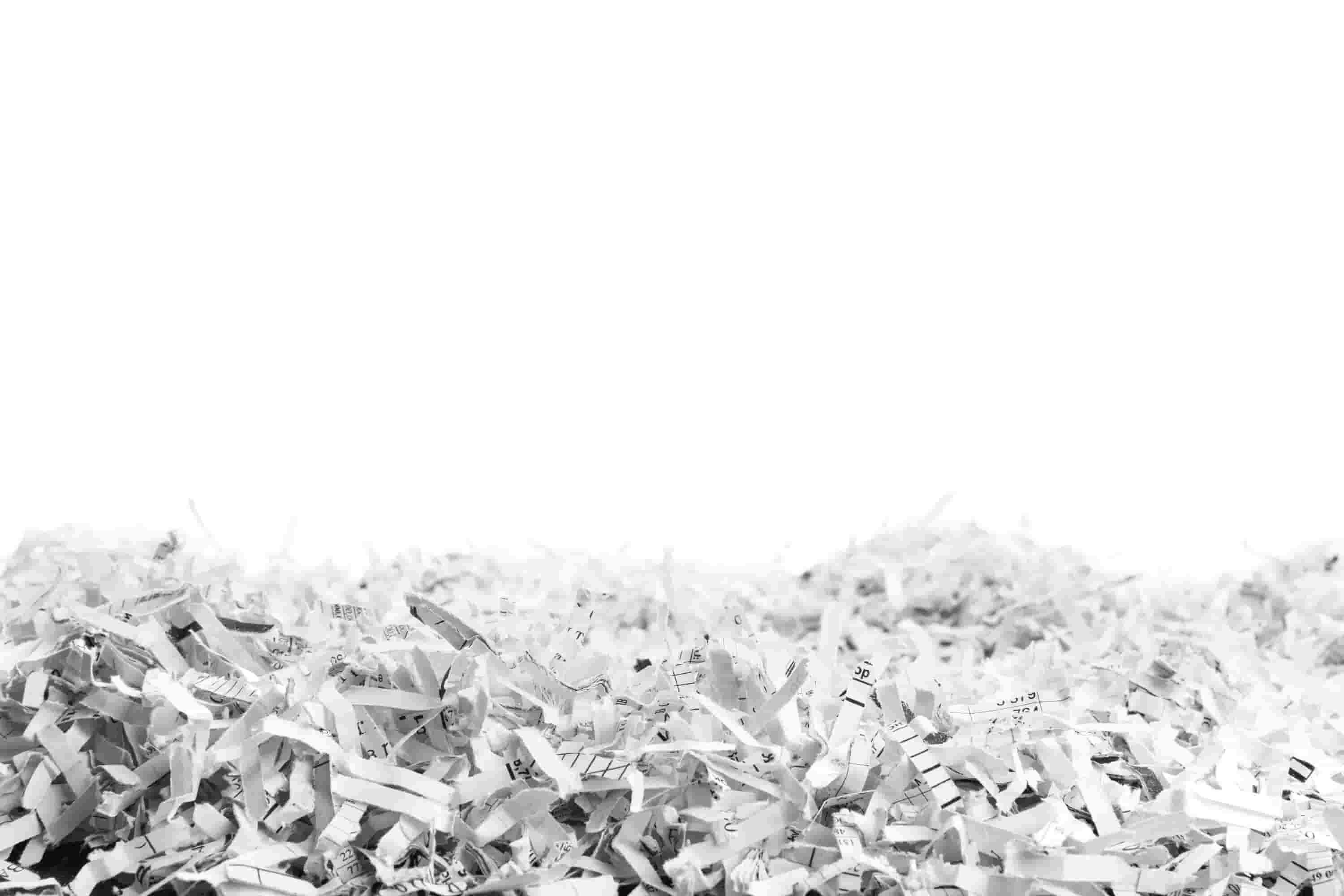 shredded paper