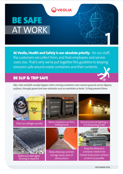 Veolia UK _ Health & Safety leaflet