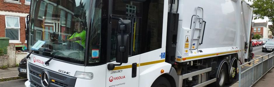 Veolia lorry