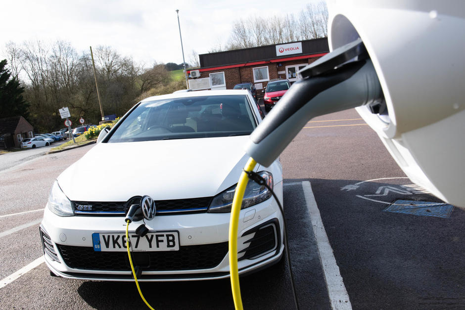 Electric charging point