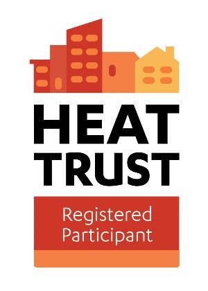 The Heat Trust logo showing that Veolia is committed to delivering a high quality service