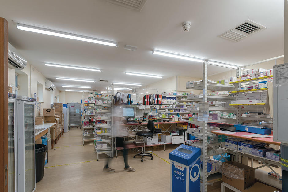 Hospital laboratory