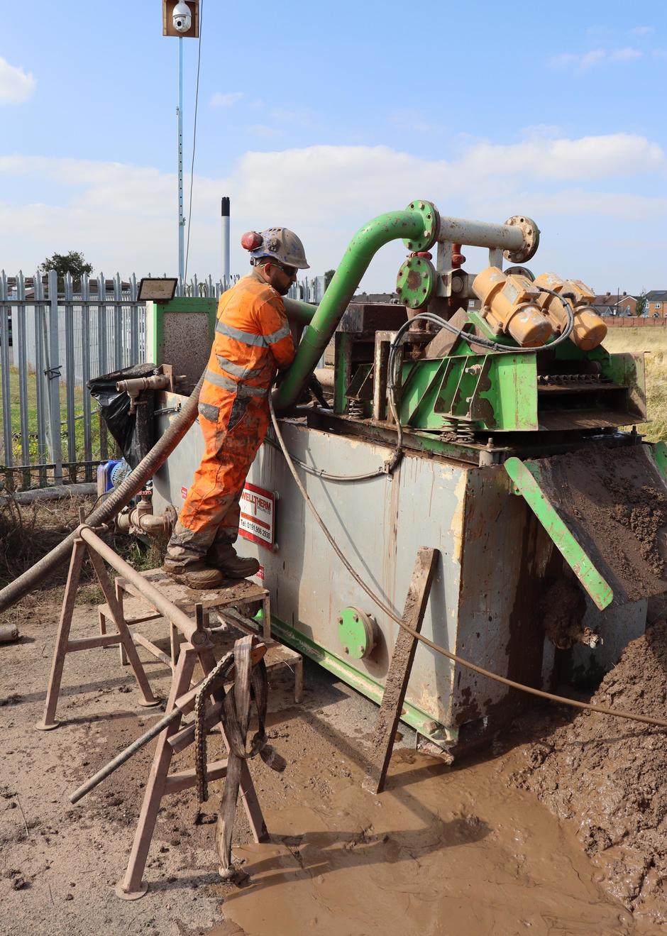 Veolia staff on site at Hartlepool