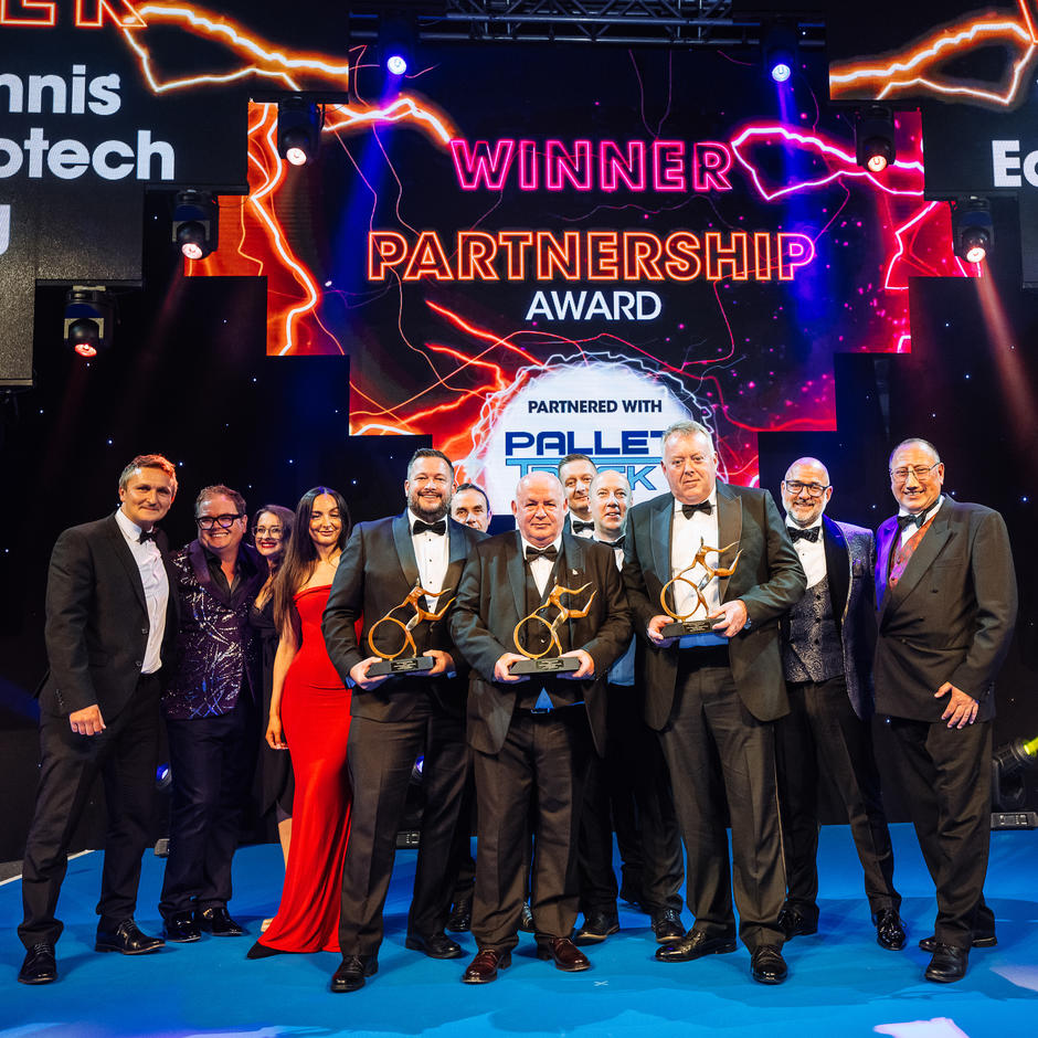 Veolia staff at Motor Transport Awards 2024