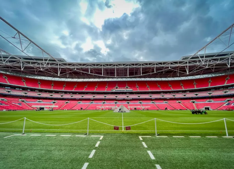 Wembley football stadium