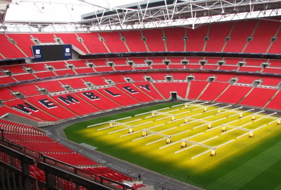 Wembley football stadium