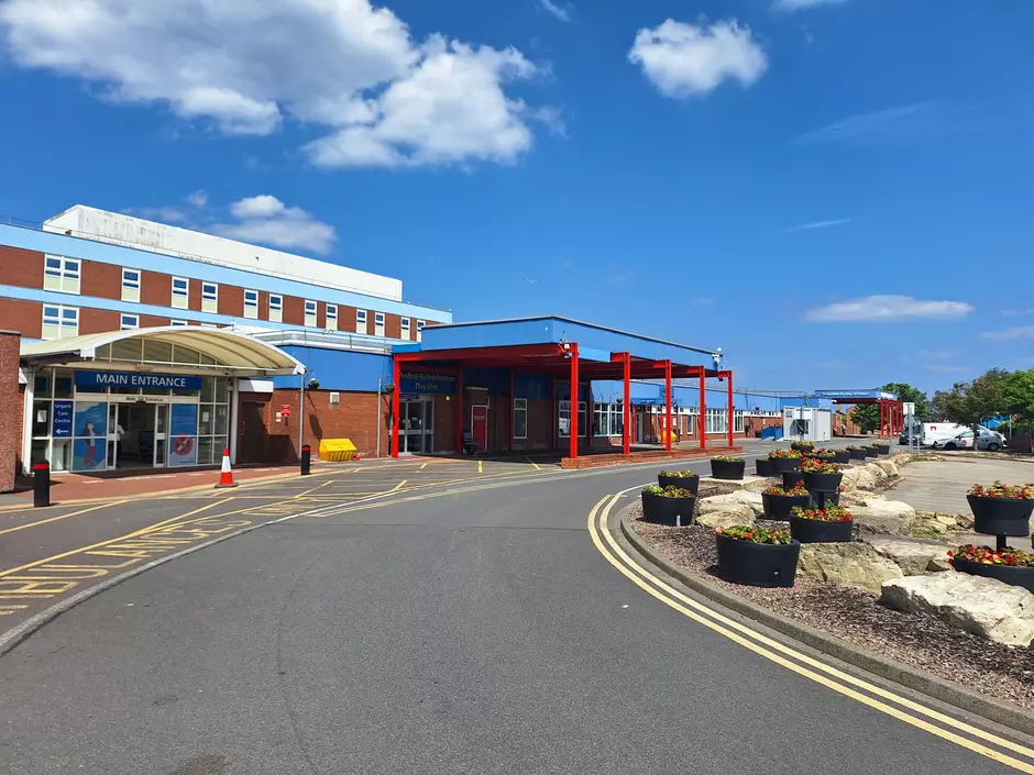 The university hospital of Hartlepool