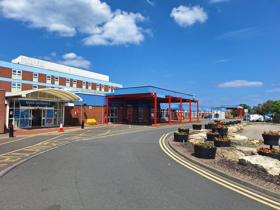 The university hospital of Hartlepool