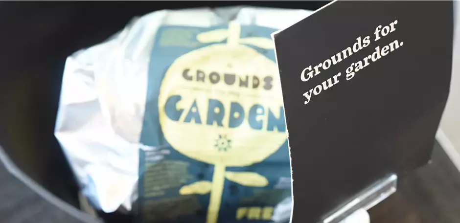 Coffee grounds for your garden
