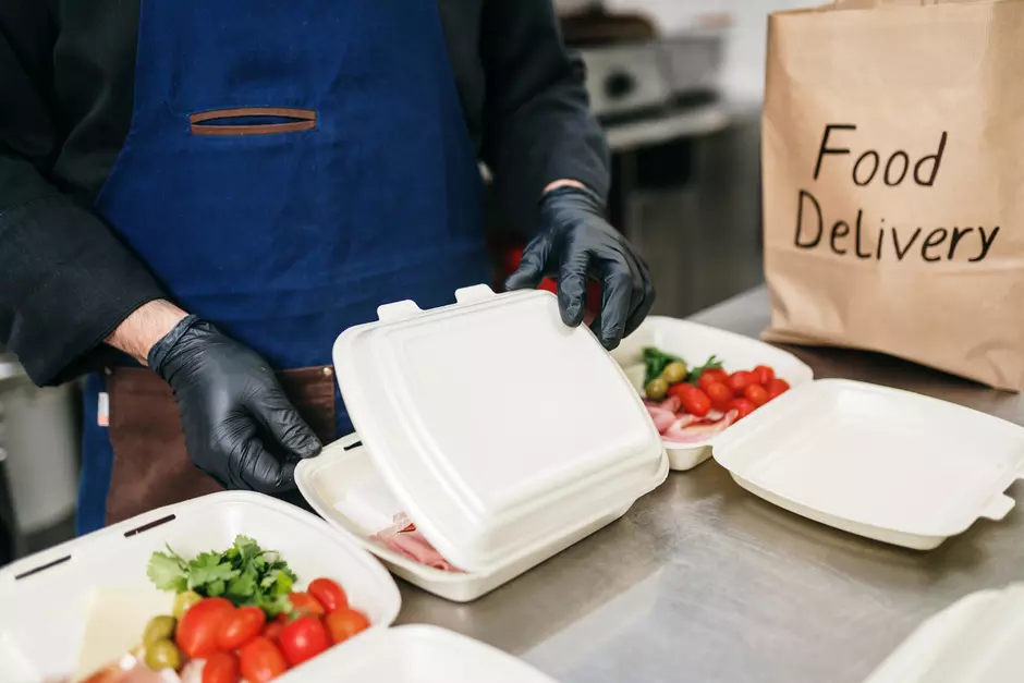 food prep in restaurant