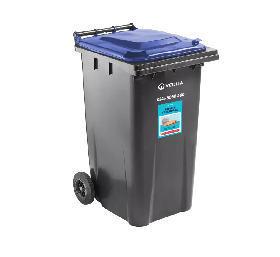 Veolia Cardboard 240L Bin