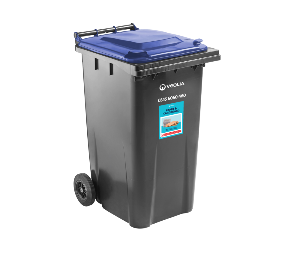 Veolia Cardboard 240L Bin