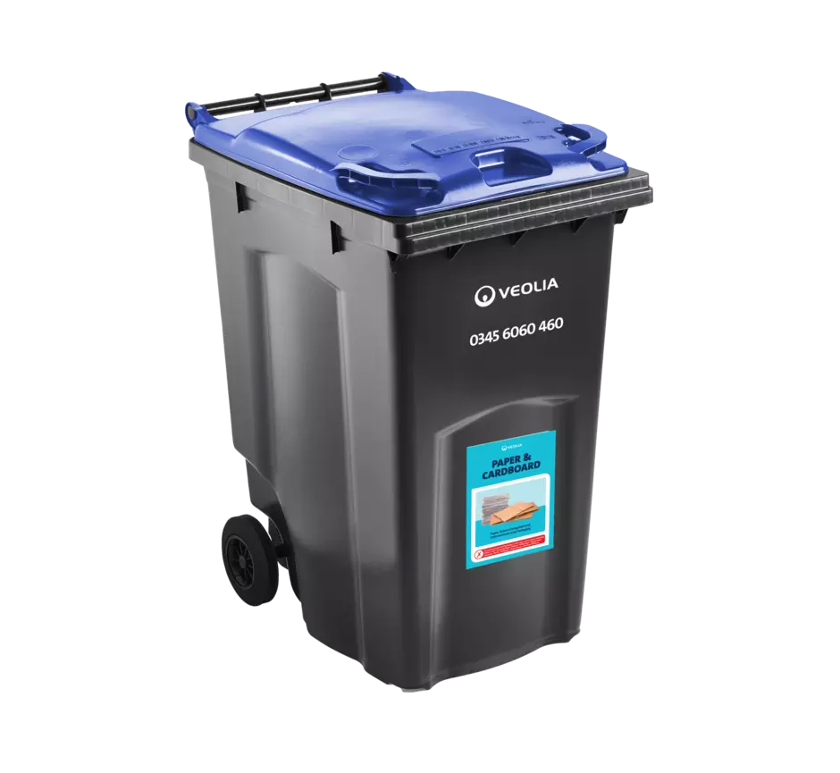 Veolia Cardboard Bin 360L