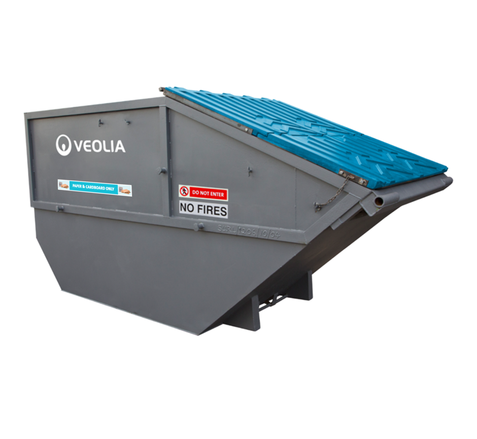 Veolia Paper & Cardboard Rear End Loader