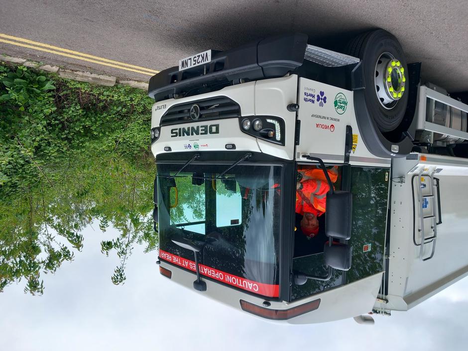 Veolia waste collection