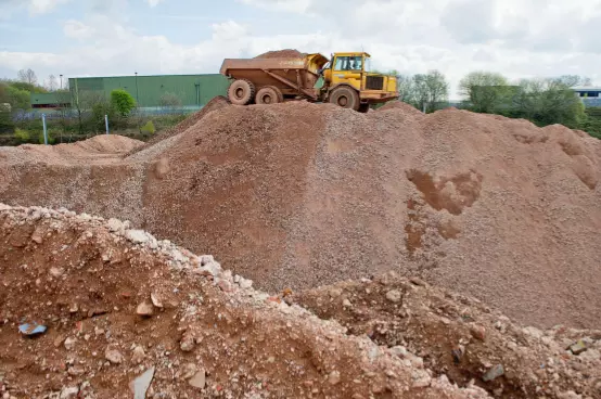 Contaminated land