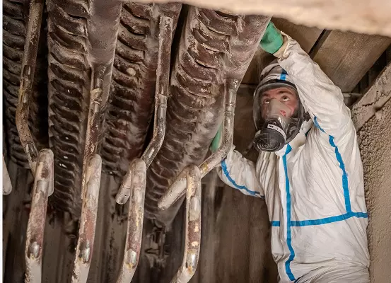 Veolia worker general ERF cleaning