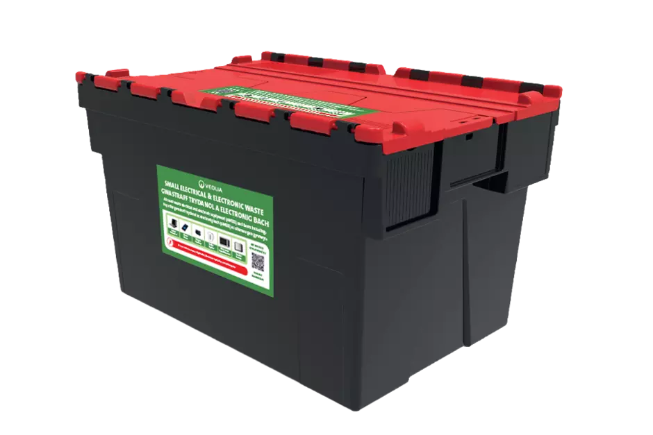 Small Electronic Waste Collection Bin