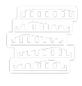 Stacked coins icon