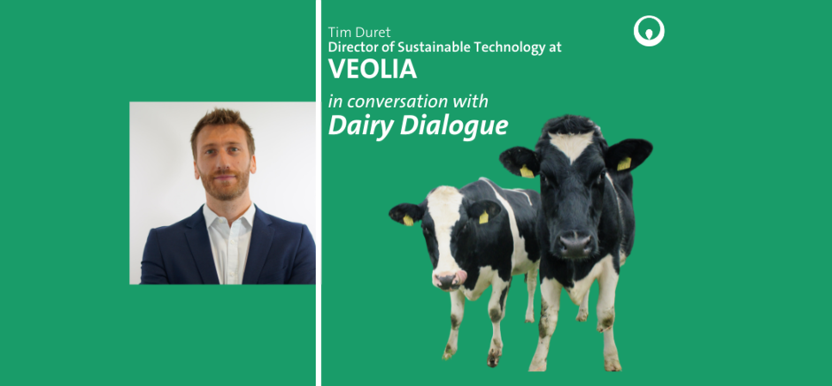 Tim Duret discusses Veolia's latest project on the Dairy Dialogue Podcast 